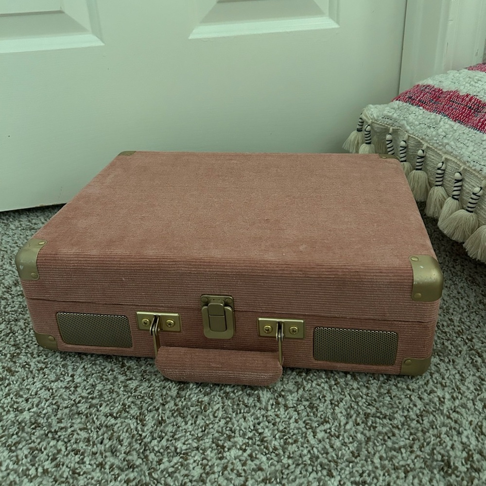 Crosley Pink Portable Turntable